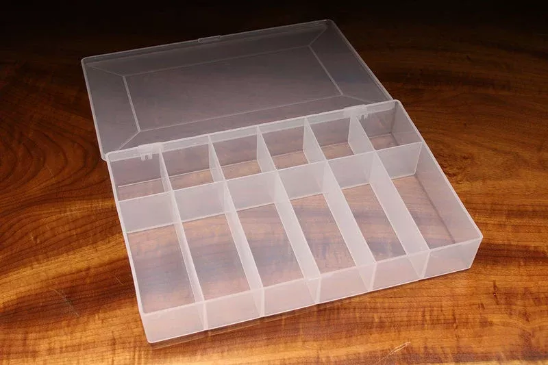 12 Compartment Box - 6 Small 6 Large