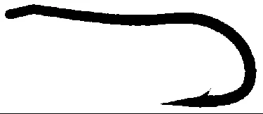 1220 - Darrel Martin's Dry Fly Hook, Bronze Finish