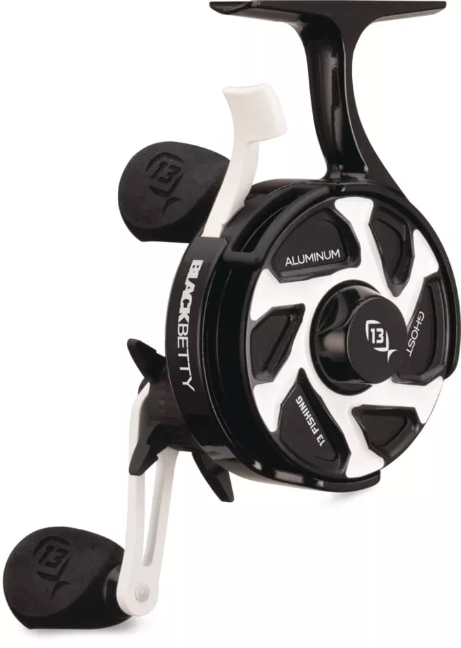 13 Fishing FreeFall Ghost Aluminum Ice Reel