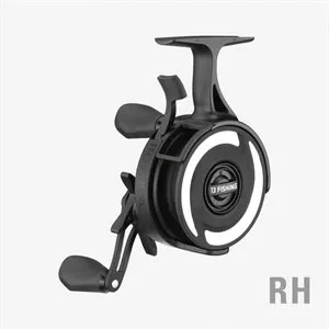 13 FISHING ICE REEL FREEFALL BLACK BETTY XL(Right Hand)