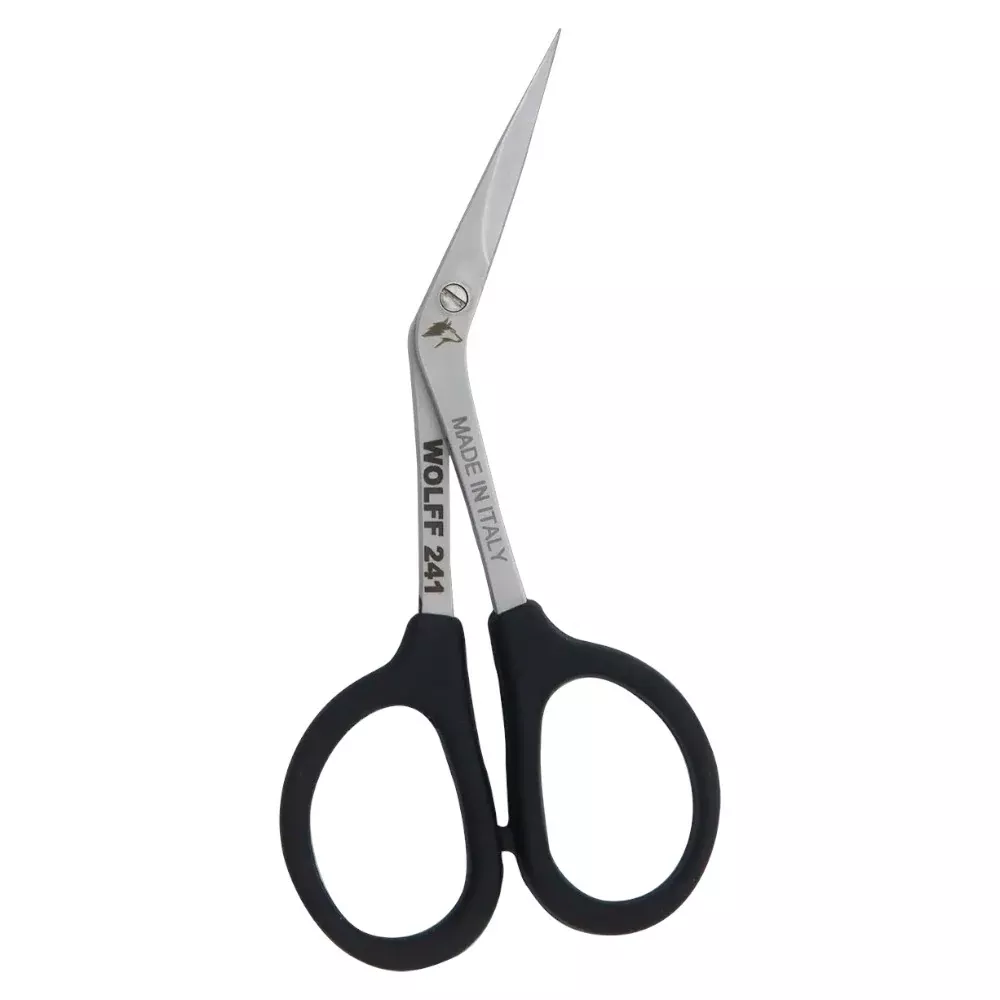 4" Needle Craft Bent Fly Tying Scissors