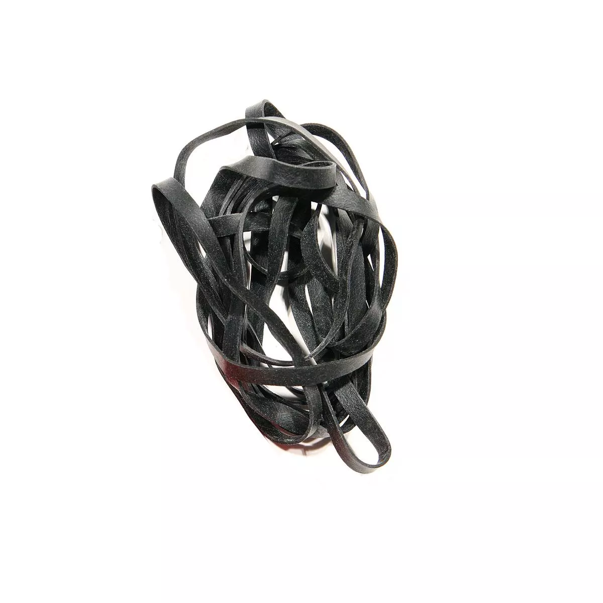 #64 Black Rubber Bands