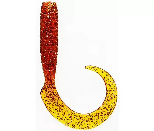 8″ Curly Tail Root Beer 100 Pack