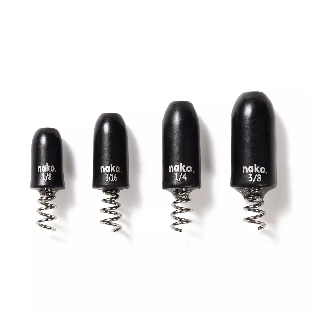 97% Tungsten Screw-In Worm Weights – 5 Pack