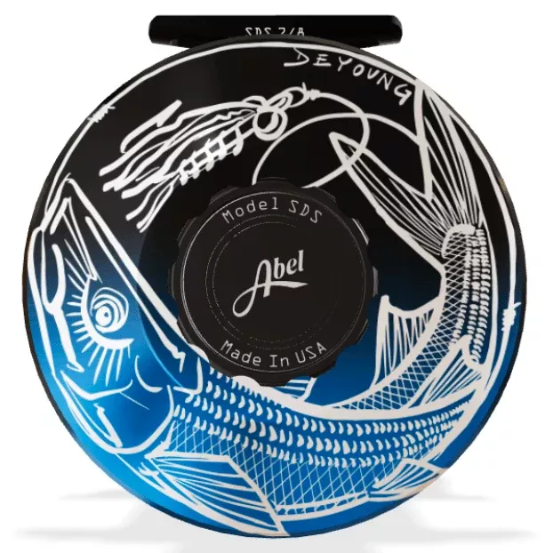 Abel SDS 7/8 DeYoung Looking Up Black/ Blue Fade