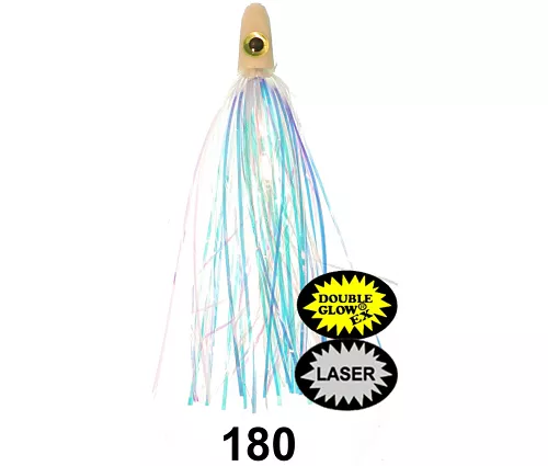 Ace Hi Fly Laser Glow Tinsel Double Glow Spatter Back #180