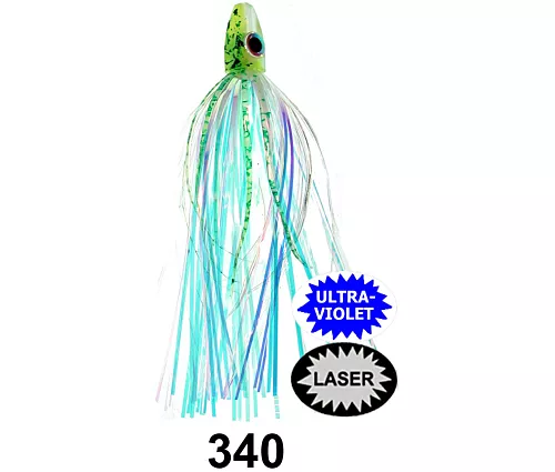 Ace Hi Fly UV Chartreuse Spatter Back #340