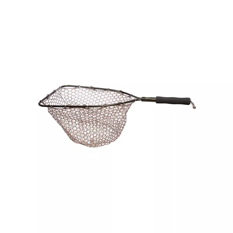Adamsbuilt 15″ Aluminum Catch & Release Net with Ghost Netting