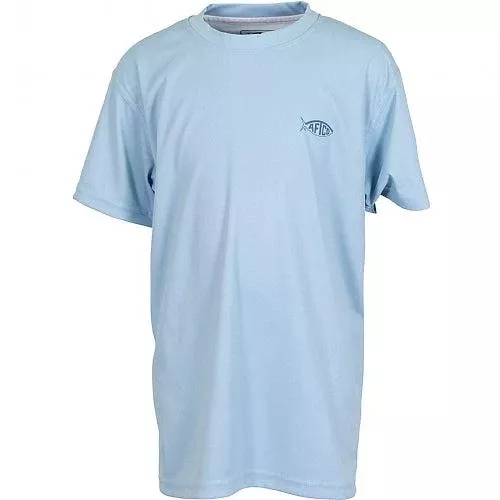 AFTCO Youth Red Alert Short Sleeve Performance Shirt