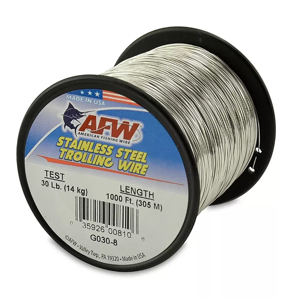 AFW Stainless Steel Trolling Wire - Bright