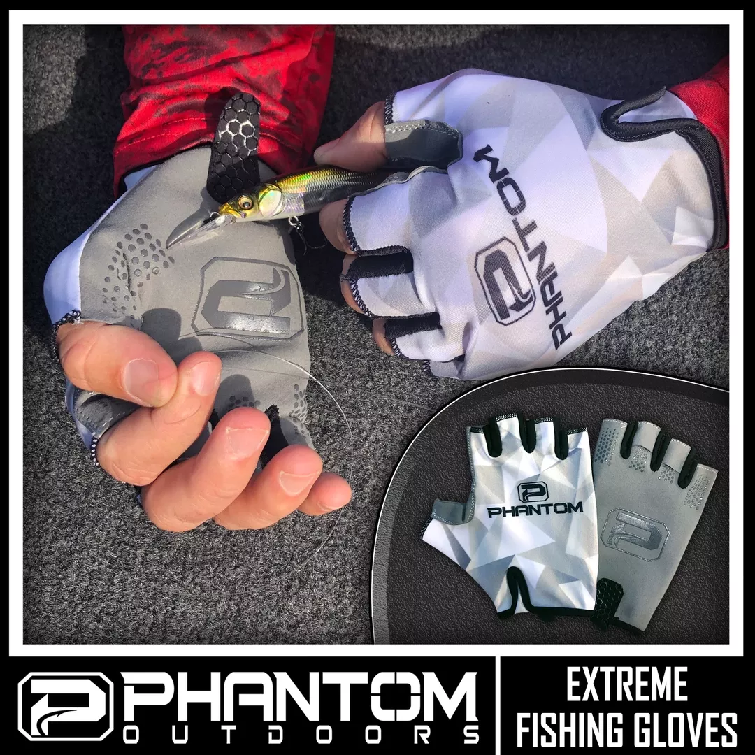 Aneemson PHANTOM “EXTREME” FISHING GLOVES Face Masks