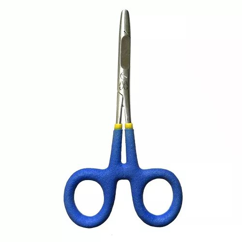Angler Accessories Heavy Duty Rubber Grip Scissor Forceps