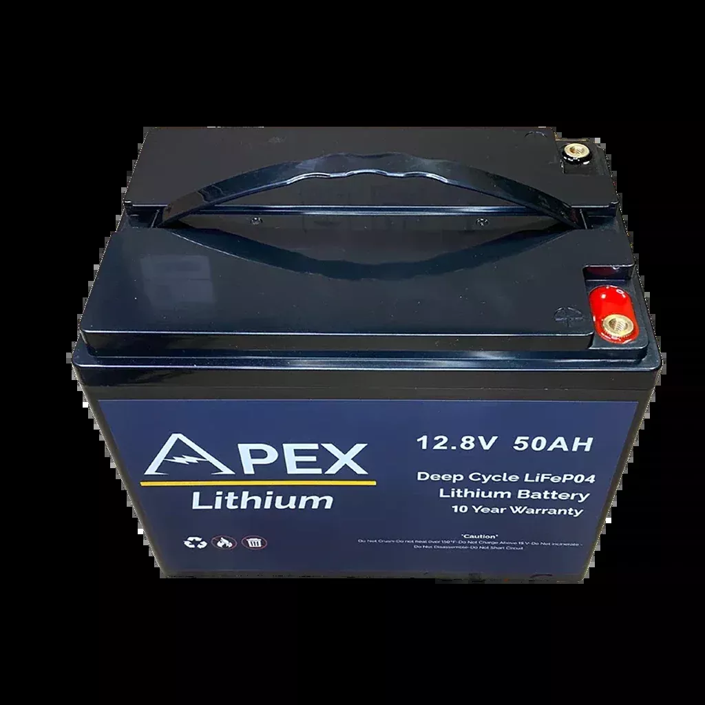 Apex Lithium 12V 50AH Lithium Battery