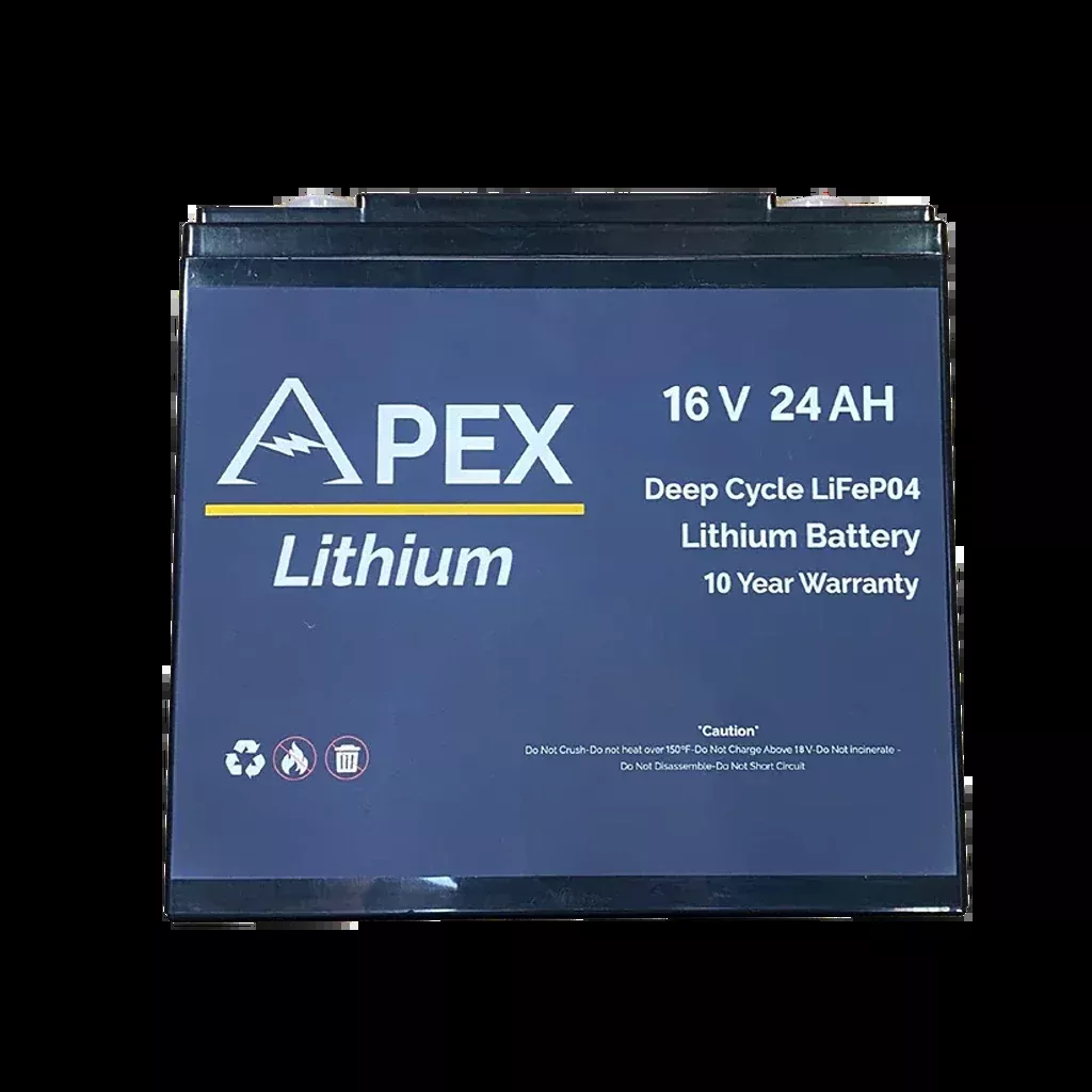 Apex Lithium 16V 24AH Lithium Battery