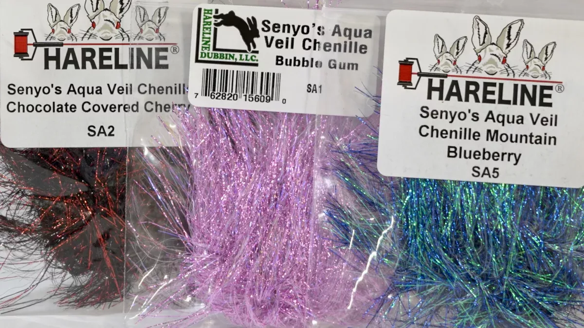Aqua Veil Chenille