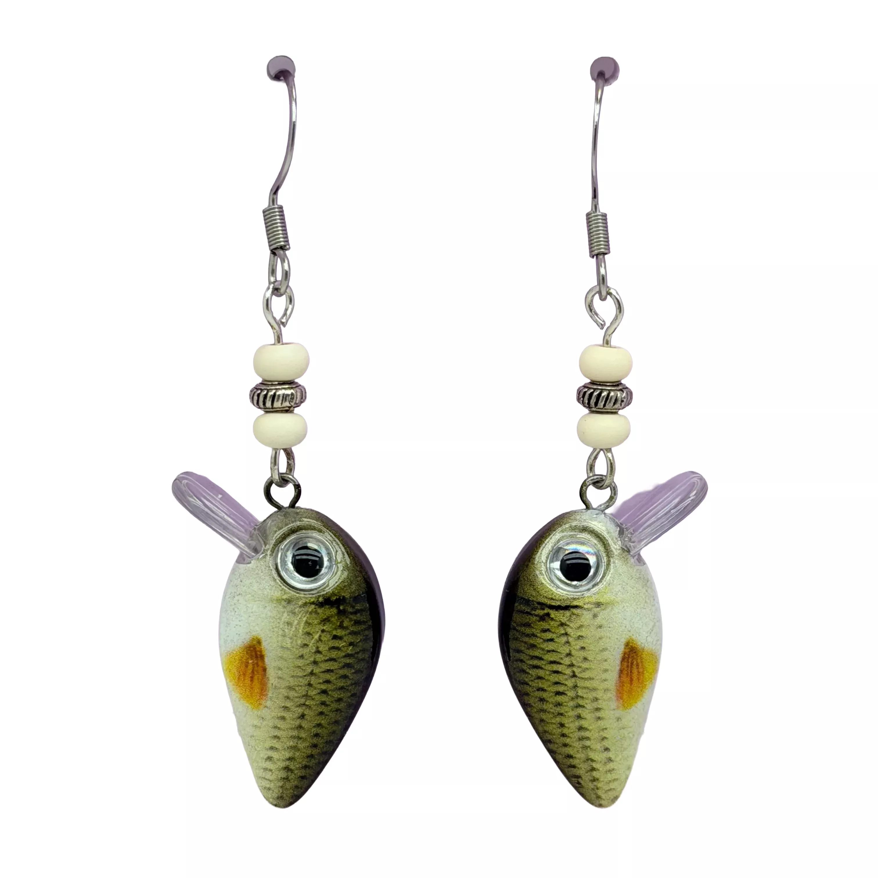 Bass Fishing Lure Earrings