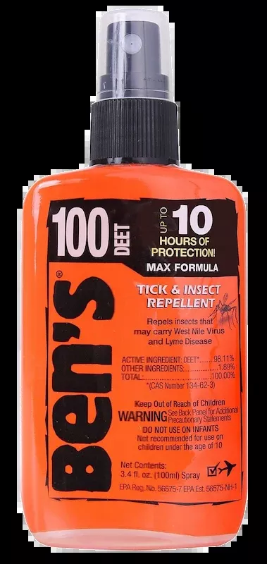 Ben's 100% Deet Repellent, 3.4oz