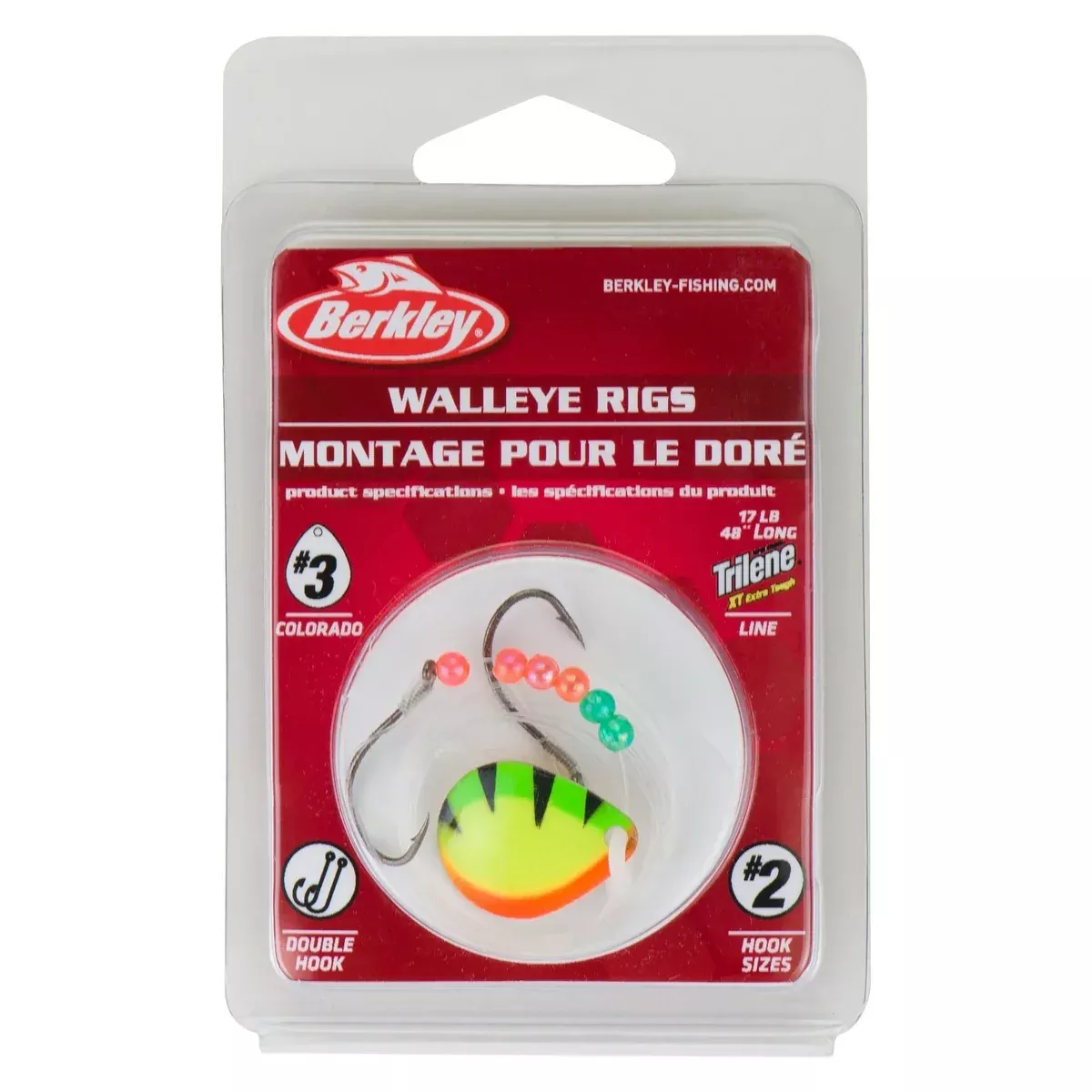 Berkley Walleye Rig - Colorado Blade Worm Harness