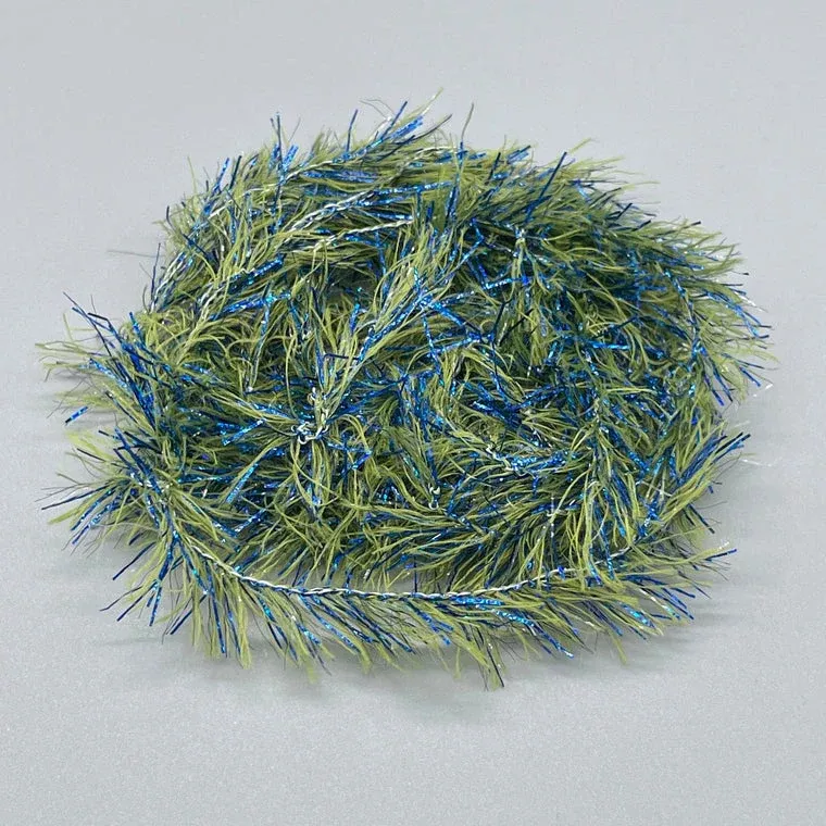 Blue Flash Damsel Straggle Hackle