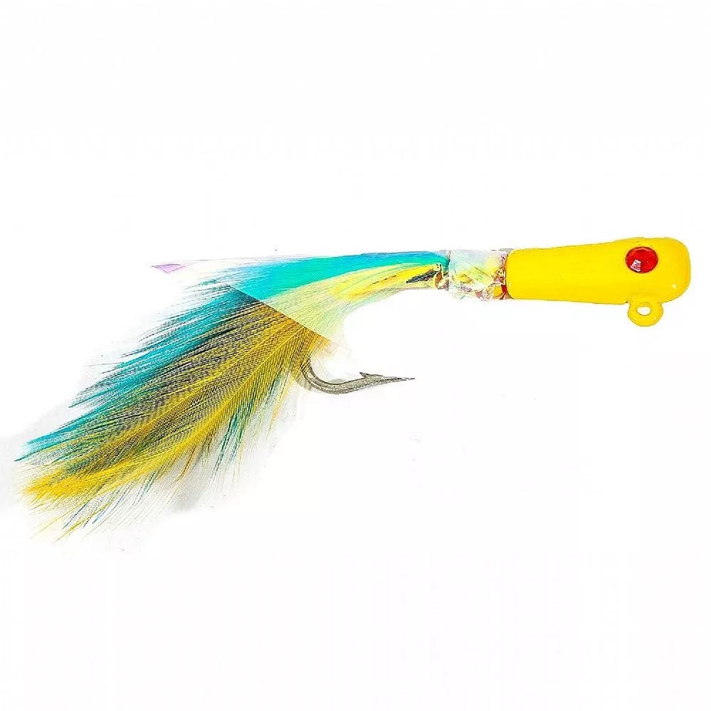 BOONE 1/2oz Bonito JIG - Green-Yellow