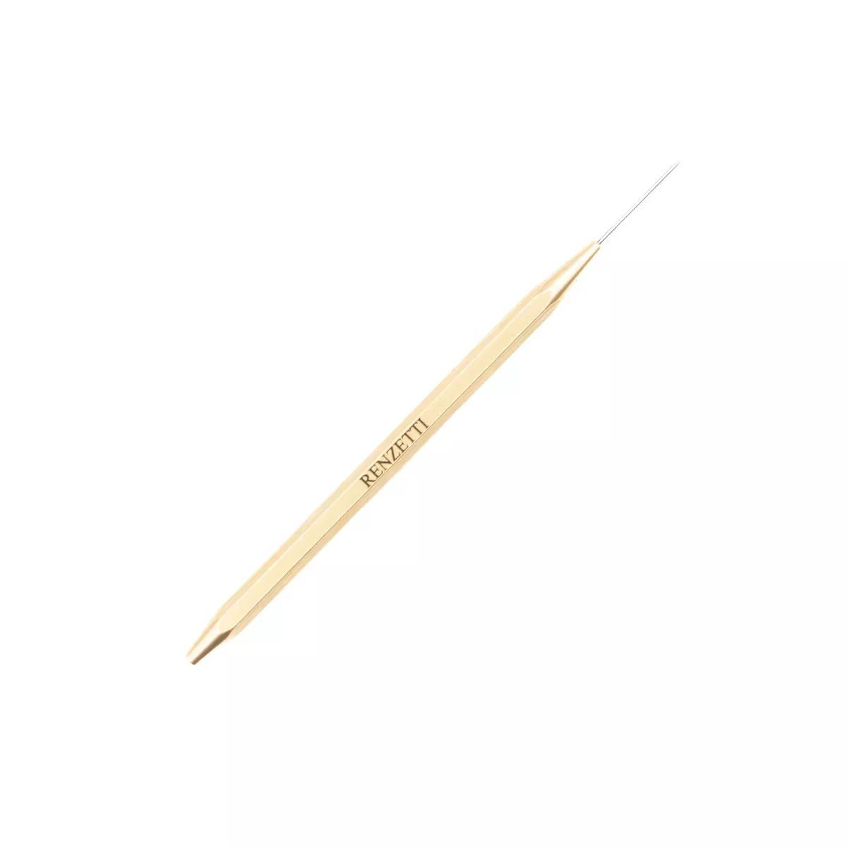 Brass Dubbing Needle with Half Hitch