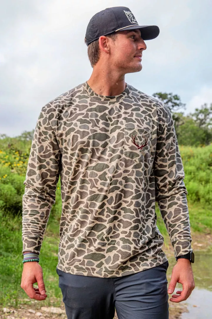 Burlebo Classic Deer Camo – LS Antler Pocket