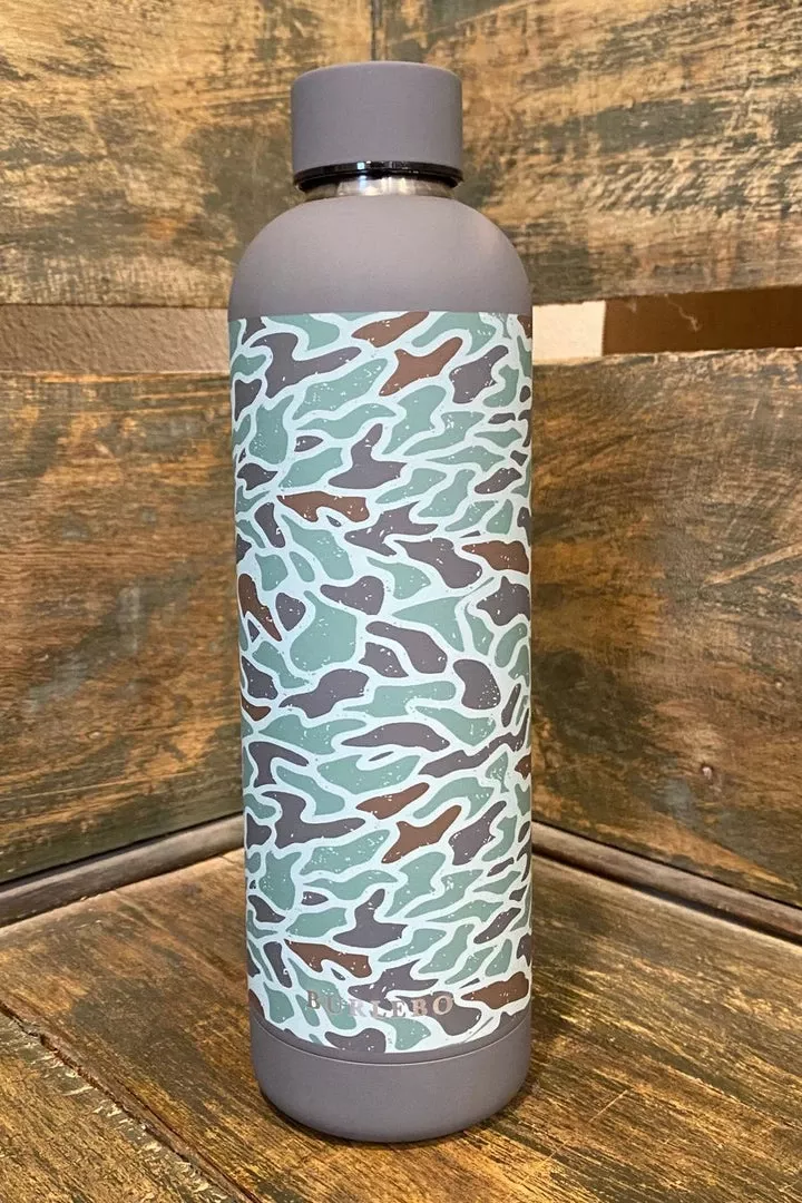 Burlebo Water Bottle Retro Camo Other Brands