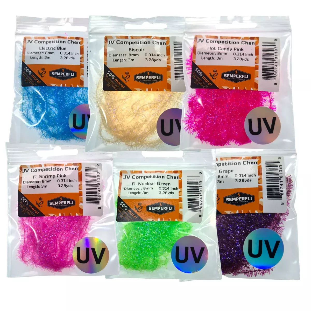 Competition UV Chenille 8mm