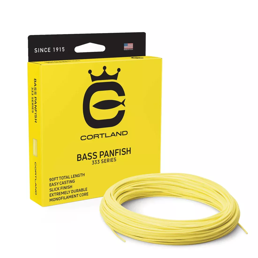 Cortland 333 - Bass Panfish Floating Fly Line