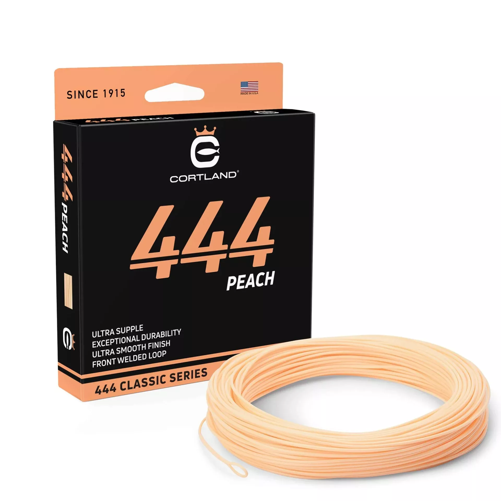 Cortland 444 - Peach Double Taper Floating Fly Line