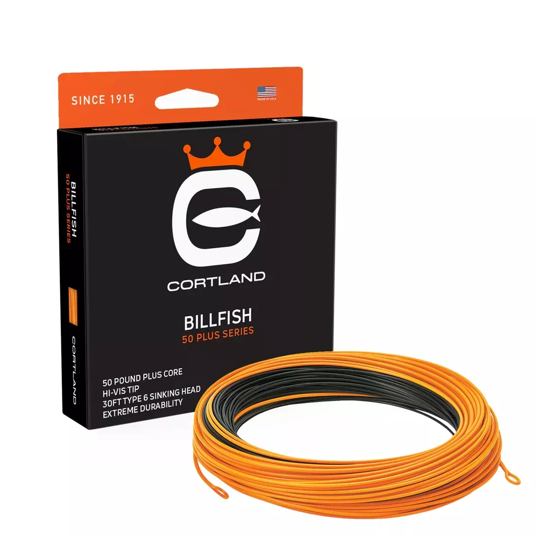 Cortland 50+ Series - Billfish Sinking Head Fly Line