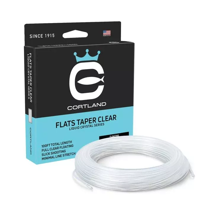 Cortland Liquid Crystal Series - Flats Taper Floating Fly Line