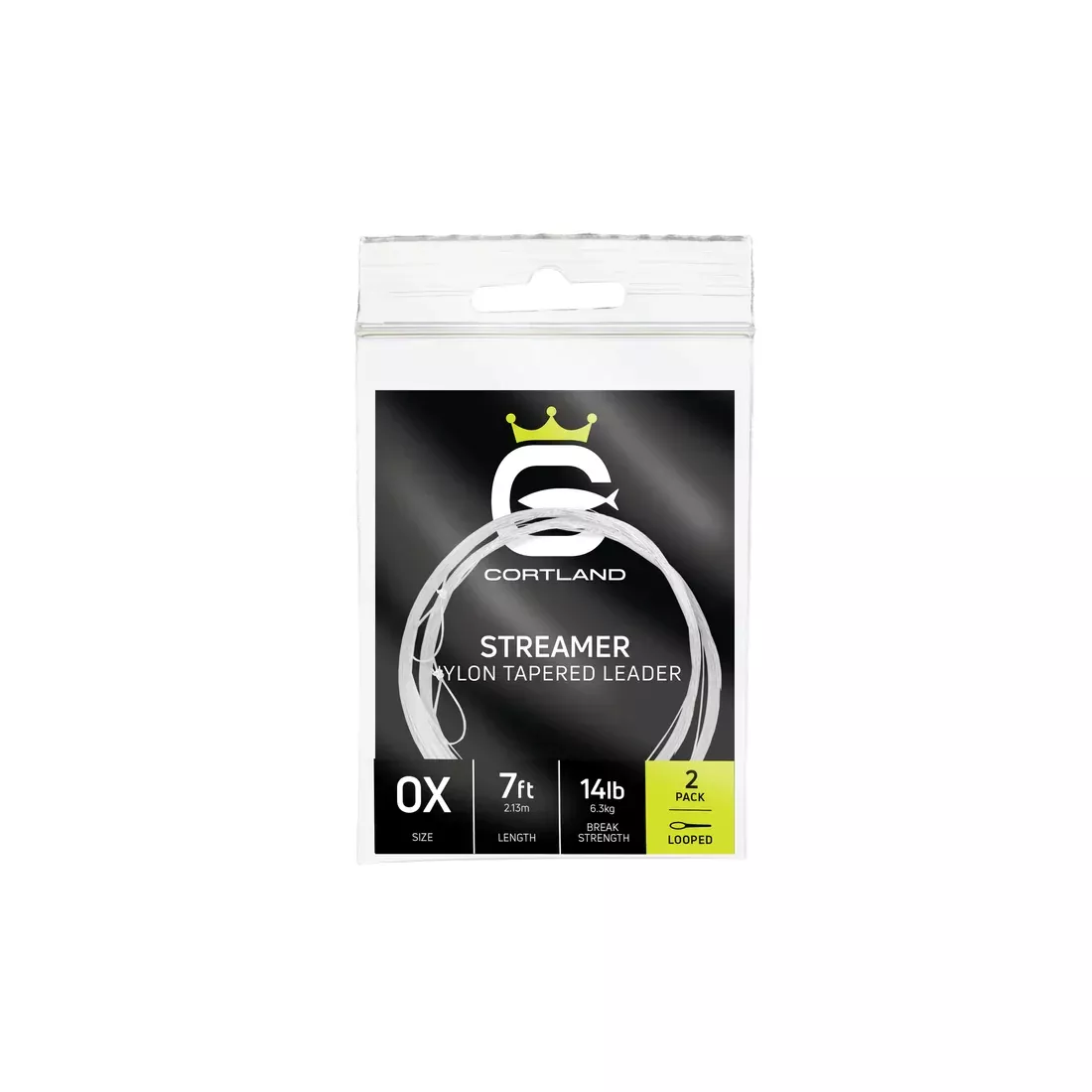 Cortland Streamer Nylon Tapered Leaders