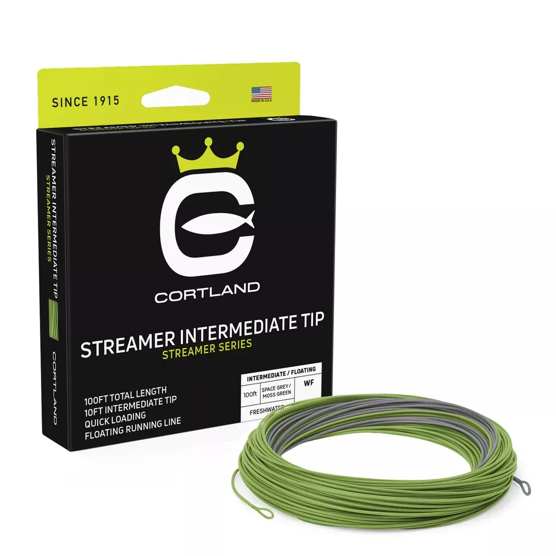 Cortland Streamer Series -Intermediate Tip Fly Line