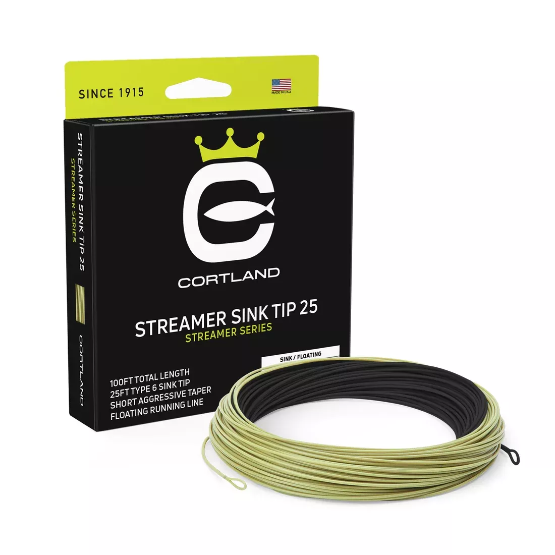 Cortland Streamer Series - Sink Tip 25 Fly Line