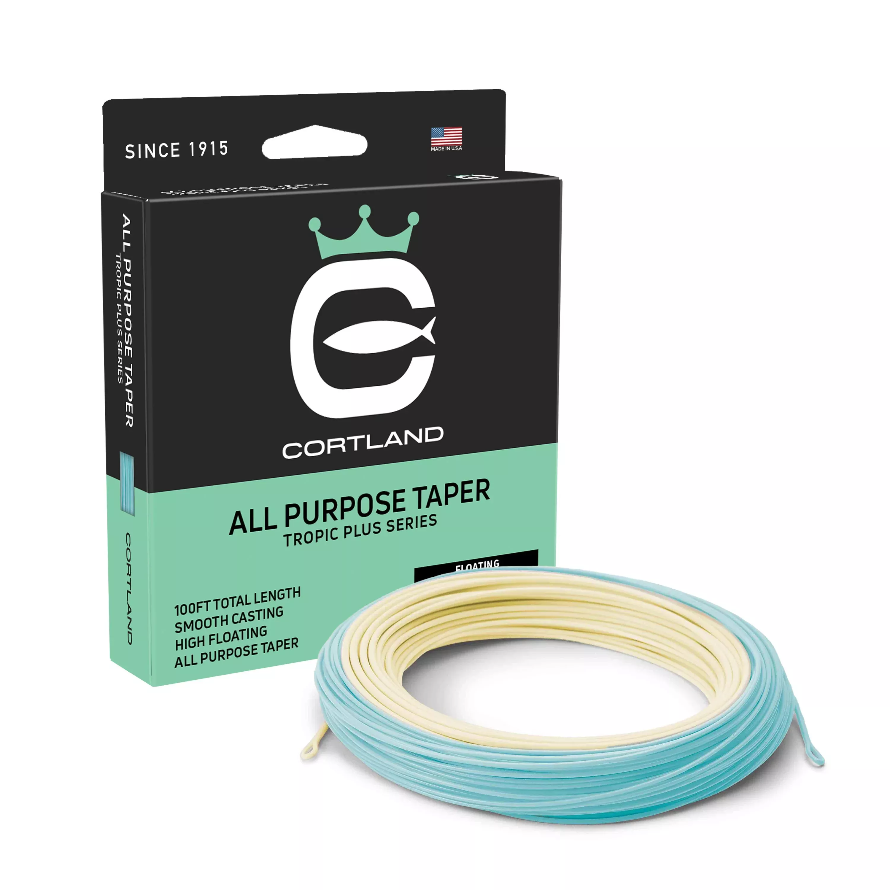 Cortland Tropic Plus Series - All Purpose Taper Floating Fly Line