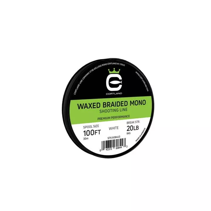 Cortland Waxed Braided Mono Shooting Line - Hover