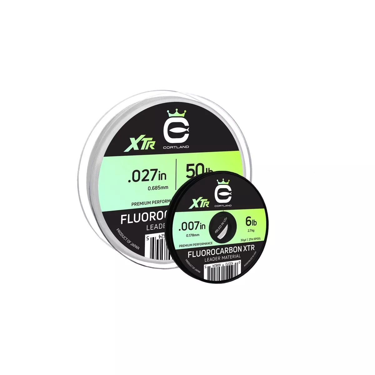 Cortland XTR Fluorocarbon 100 Yard