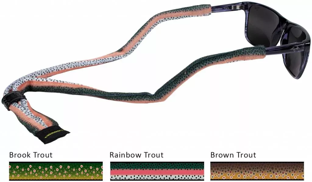 Croakies Suiters Fish Skin