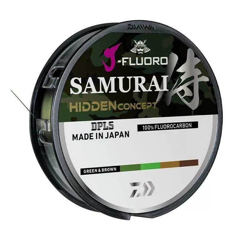 Daiwa J-Fluoro Samurai FC Hidden Concept Fluorocarbon Line