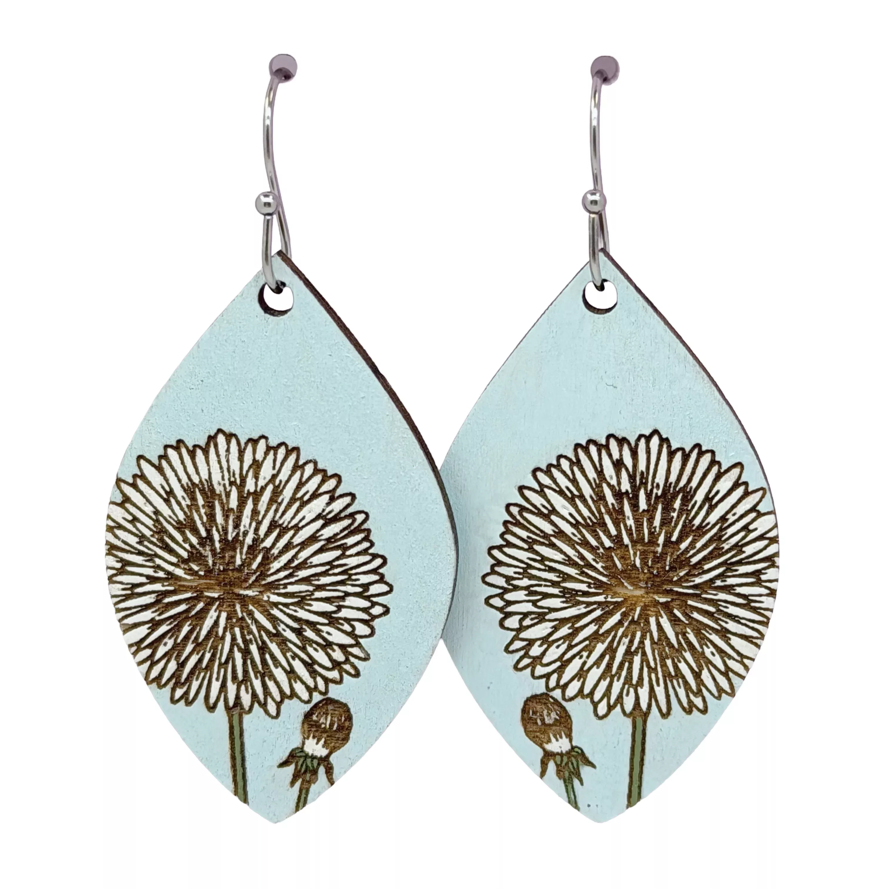 Dandelion Dangle Earrings