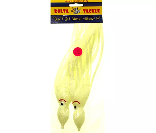 Delta Tackle Giant 9″ Squid Glow #04120