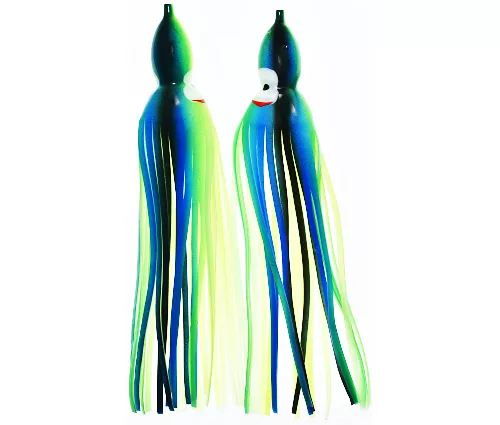 Delta Tackle Jumbo Squid 9″ Herring Aid Glow #04121