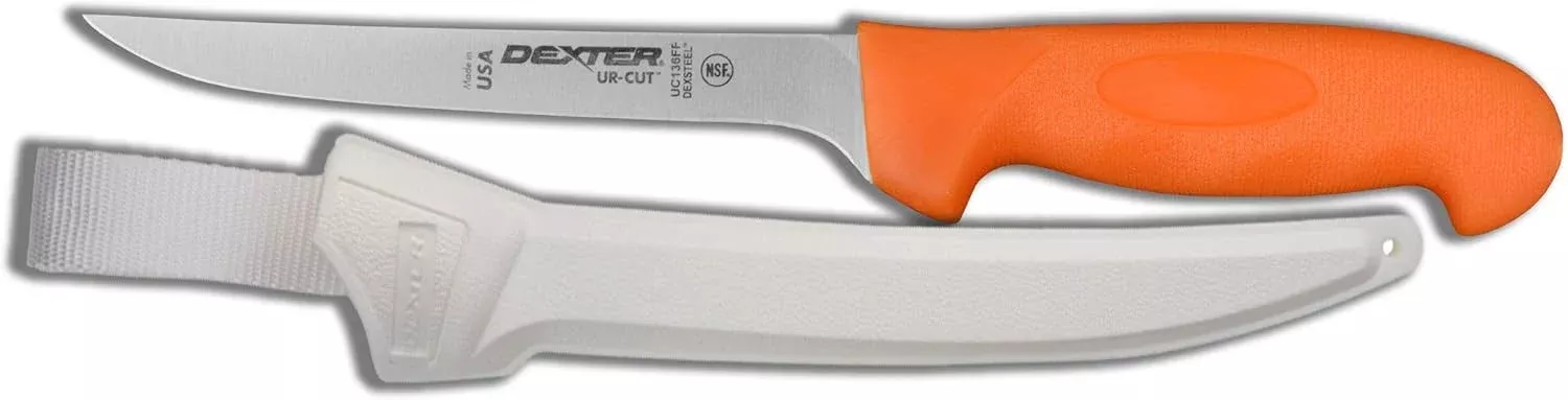 Dexter 6" Moldable Handle fillet knife with sheath