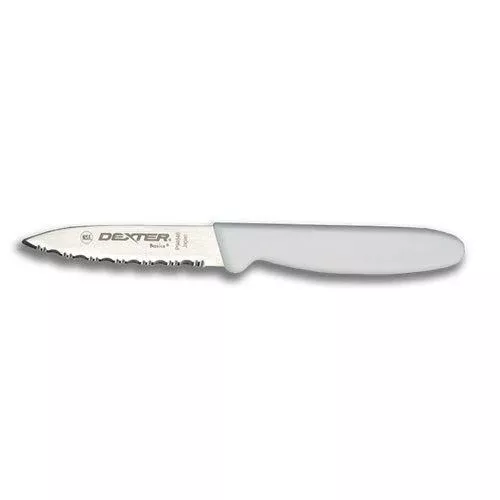 Dexter Basics 3 1/8" Scalloped Tapered Paring Knife