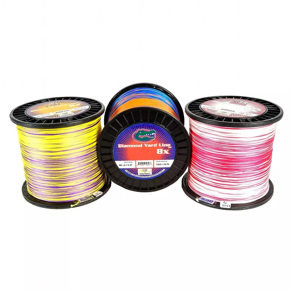Diamond Yard Line Jigging Series 8X Solid Braided Line - 1500 Yards