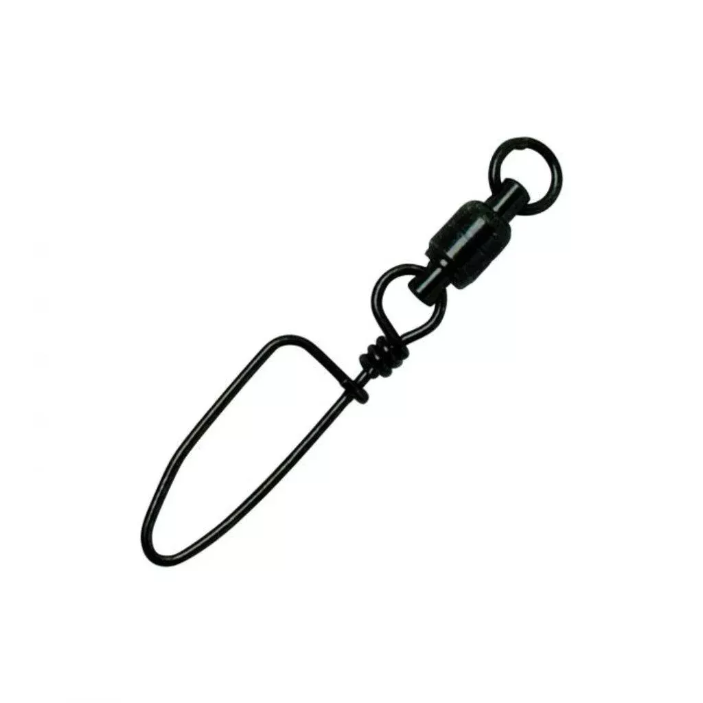 Eagle Claw Lazer Sharp Saltwater Ball Bearing Swivel with Coastlock Snap
