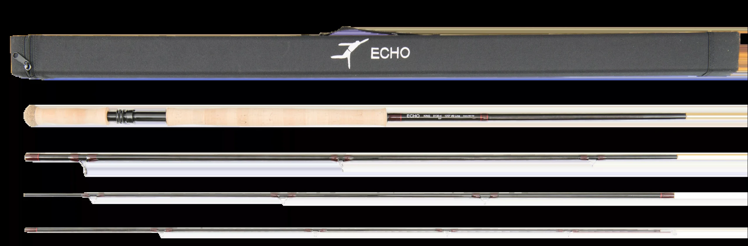 Echo King Two Handed Fly Rod