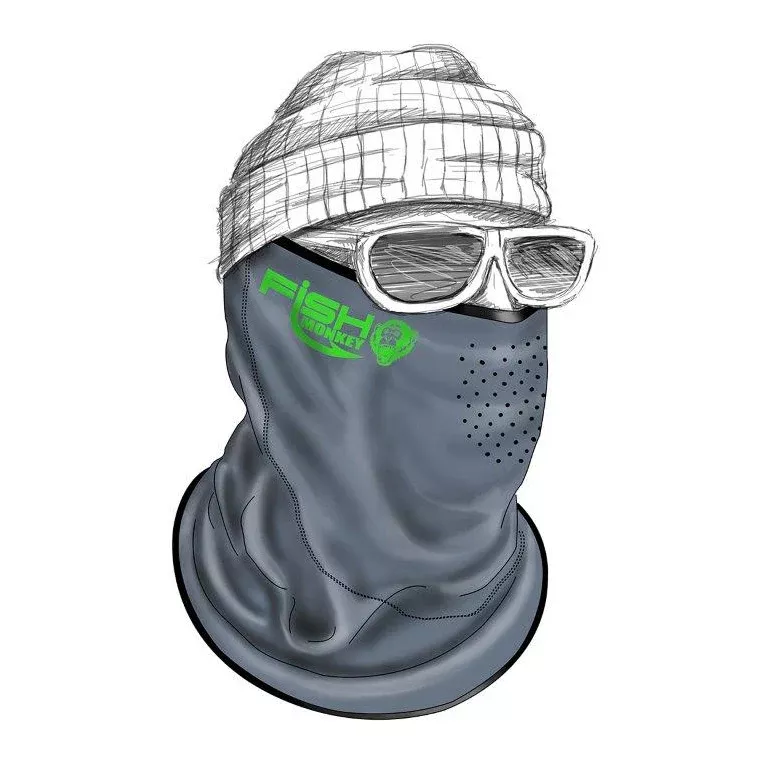 Fish Monkey Yeti Fleece Face Guard