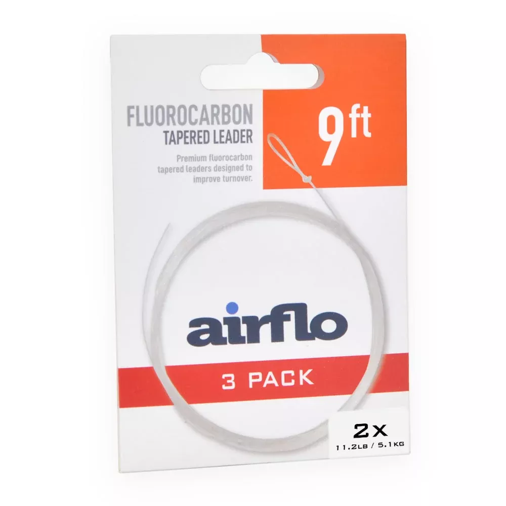 Fluorocarbon Tapered Leaders (3 Pack)